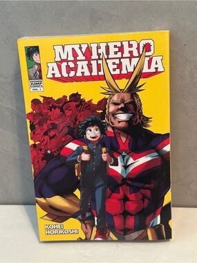 My Hero Academia Vol. 1 Manga - Yellow Cover